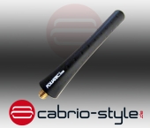 Folia Tec Antenne 8cm schwarz