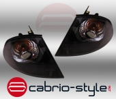 Frontblinker BMW E46 Limo + Touring / Schwarz